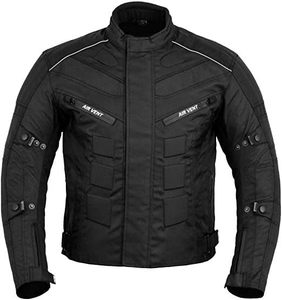 Chaqueta de Motociclismo Deportiva, Talla Grande, Transpirable, Ignífuga, 100% Poliéster con Protección - Product Image 5