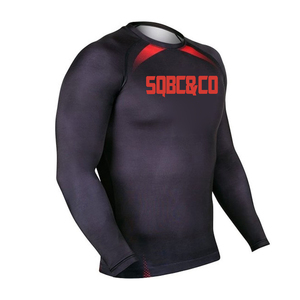 sublimation full sleeve <b>rashguard</b> MMA <b>Rashguard</b> <b>BJJ</b> Rashgaurd sports wear sublimation custom rash guard sports - Product Image 4