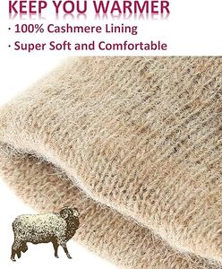 Gants de conducteur d'hiver pour femmes Gants en cuir chaud avec écran tactile fonctionnel Décorés à la mode Gants d'équitation en cuir pour femmes Sports - Product Image 2