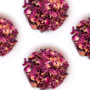 Pétales de roses rouges séchées | Pour les formules organiques de vernis corporel - Product Image 4