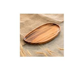 ถาดไม้ขนาดใหญ่พร้อมด้ามจับเป็นรูทรงกลมถาดเสิร์ฟอาหารดีไซน์ทันสมัยถาดไม้เสิร์ฟอาหาร - Product Image 3