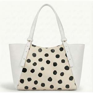 Borsa a Spalla Strutturata in Vera Pelle Dollaro Made in Italy Moda-Arte Femminile VIDOT7 - Product Image 4