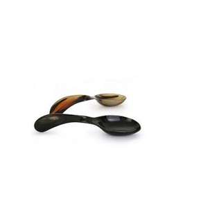 Cuchara para Servir Ensaladas de Cuerno de Lujo Hecha a Mano, Apta para Lavavajillas, Accesorios de Cocina para Fiestas, Vajilla, Cubiertos, Juego de Cubiertos - Product Image 1