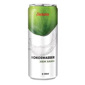 100% agua de coco natural de Vietnam Original 330ml * 12 cajas jugo de frutas y verduras para servicio OEM - Product Image 1