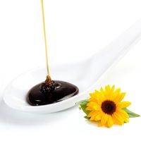 Lécithine de tournesol pure liquide, émulsifiant et stabilisateur naturel pour sauces, mayonnaise et margarine, utilisation dans l'industrie alimentaire