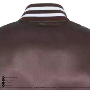 Veste bomber en satin patchwork formelle avec logo personnalisé, service OEM, broderie de haute qualité, vente en gros, impression, baseball pour hommes en plein air - Product Image 4