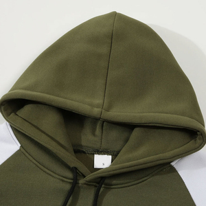 Sweats à capuche d'hiver 100% coton polaire avec fermeture éclair, impression numérique, couleur et taille personnalisées, service OEM de haute qualité, confortable 2026 - Product Image 3