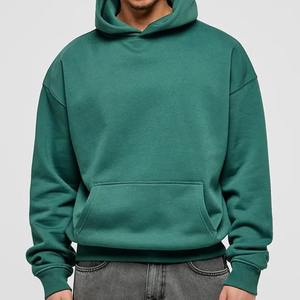 Sudaderas con Capucha para Hombre a la Moda al por Mayor, Diseño Personalizado, Color Sólido, 100% Algodón, Bordadas y Teñidas Lisas para Invierno - Product Image 5