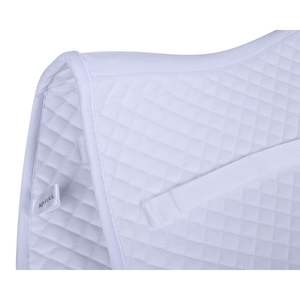 Almohadillas de sillín de doma equina blanca 2025, juego Numnah, técnica de sublimación para equitación, diseño Matchy - Product Image 3