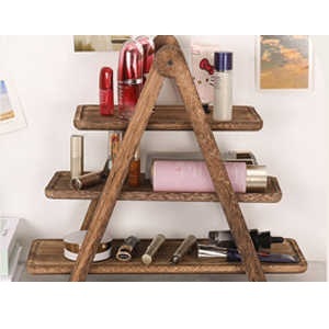Soporte de postre de madera rústica Premium con 3 niveles para mesa de charcutería de boda Exhibición de cupcakes OEM y venta al por mayor - Product Image 6