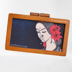 Customized Printed Lady Handbag Latest Evening Clutch Bag Traditional Wedding Use Modern PC Cork Material Lock Closure Cartoon - Product Image 5