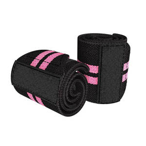 Muñequeras de gimnasio de levantamiento de pesas de calidad superior para colores y diseños personalizados unisex Muñequera de levantamiento de pesas con servicio OEM - Product Image 1