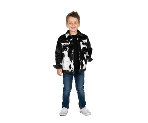 Chaqueta de Cuero Vacuno de Calidad Hecha a Medida, Chaqueta de Cuero Auténtico para Hombre, Chaqueta de Cuero Occidental Elegante para Montar - Product Image 1