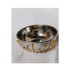 ชามโลหะใส่ผลไม้แห้งทำจากทองเหลืองสแตนเลสสำหรับใช้ในบ้านทุกวัน - Product Image 3