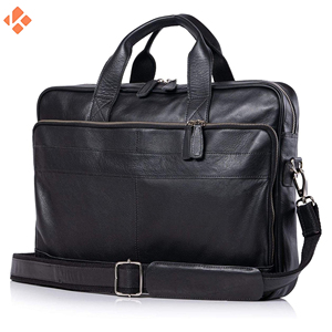 Genuine Leather for <b>Men</b> Laptop <b>Bag</b> Computer Office Business <b>Bag</b> Pack <b>Shoulder</b> <b>Bags</b> Made Pakistan - Product Image 5