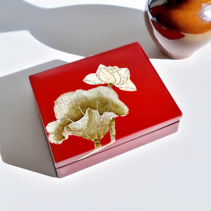 Handmade Traditional <b>Lacquerware</b> Box From Vietnam for Daily Use-Hot Sale Handicraft LB6063 - Product Image 5