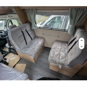 S-A-L-E-S Caravane en aluminium bleu foncé 6-B-e-r-t-h avec 6 sièges pour le camping - Product Image 5