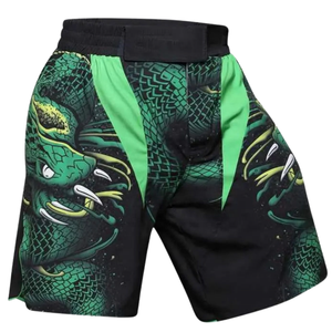 Sublimación personalizada cintura media OEM Muay Thai MMA pantalones cortos High Street sólido no tejido Kickboxing & Boxing Fight pantalones hombres al por mayor - Product Image 1