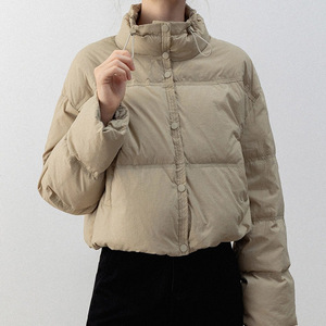 Chaquetas Acolchadas Cortas para Mujer, Chaquetas de Plumón, Abrigos de Invierno para Exteriores, Cálidas, Cortas, Aisladas - Product Image 5