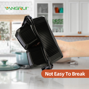 Yangrui thermoform kỹ thuật linh hoạt lò vi ba 2 ngăn dùng một lần nhựa bữa ăn Prep rò rỉ-proof container thực phẩm - Product Image 6