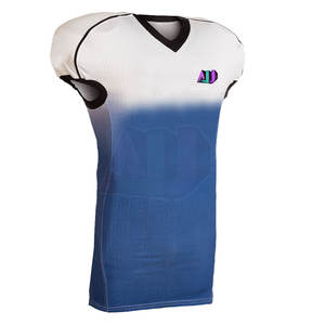 Conjuntos de Uniformes de Fútbol Americano de Manga Corta Transpirables de Última Moda, Material Duradero de Spandex/Poliéster para Hombre, Colores Personalizables - Product Image 4