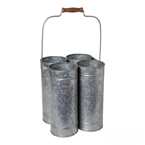 Venta al por mayor de macetas de flores de diseño Caddy de metal personalizadas al mejor precio de la India para jardín y uso doméstico - Product Image 6