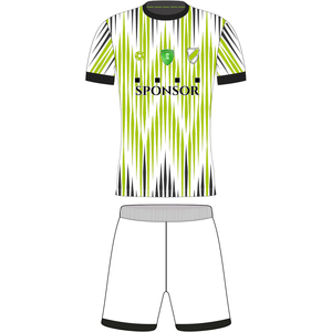 Maillots de football et ensembles d'uniformes de football pour hommes toutes saisons nouveau Design impression personnalisée 100% Polyester antibactérien et séchage rapide - Product Image 3