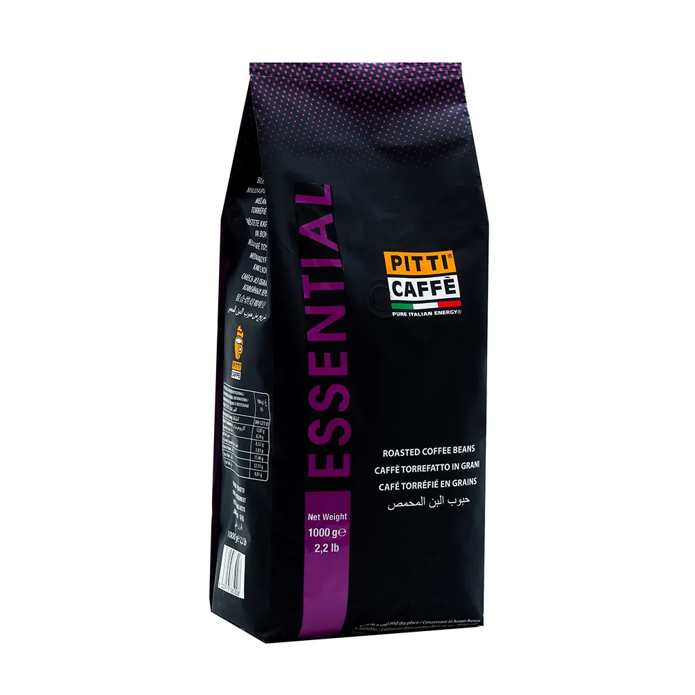 Yüksek kaliteli İtalyan kahve-esansiyel-1Kg torba kavrulmuş fasulye-biyo kahve karışımı-İtalya'da üretilmiştir-örnekler mevcut