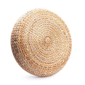 Factory direct price <b>stool</b> <b>ottomans</b> home decor pouf <b>stools</b> braided water hyacinth <b>ottoman</b> poufs - Product Image 2