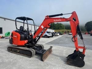 Meilleur choix 2023 pour mini-excavatrice sur chenilles KX033-4 pour moteur Eaton, vérin hydraulique, PLC-Core, pompe, boîte de vitesses, roulement - Product Image 5