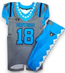 2024 American Football Uniform Set Breathable and Sublimated Sports Wholesale Uniforms Short Sleeve Length - Product Image 6