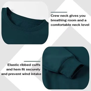 Sudadera de Algodón de Alta Calidad OEM para Mujer, Cuello Redondo, Ecológica, Impermeable, Personalizable, Estilo Casual Holgado, Ropa Urbana - Product Image 6