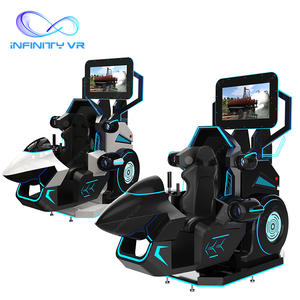 InfinityVR 制造商室内9D虚拟现实运动三合一360度旋转9D VR飞行赛车射击椅机 - Product Image 3