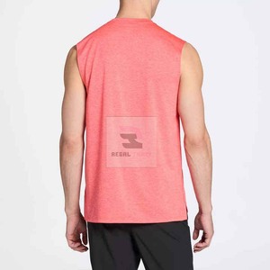 Débardeur en coton pour hommes Débardeur sans manches respirant en gros - Product Image 3