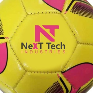 ลูกบอลฟุตบอลส่งเสริมการขายพร้อมดีไซน์ที่กำหนดเองและโลโก้ตามสั่งโดยอุตสาหกรรมเทคโนโลยีถัดไป - Product Image 2