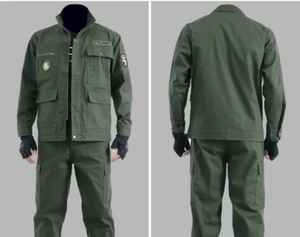 ชุดทำงานผ้าฝ้ายแท้ชุดป้องกันแรงงานหนาสำหรับฤดูใบไม้ผลิและฤดูใบไม้ร่วงสำหรับผู้ชายงานเชื่อมกันลวกชุดทำงาน - Product Image 3