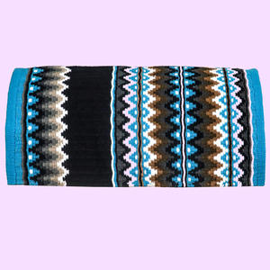 Manta de Silla de Montar ASHMIRA EQUESTRIAN, Estilo Western, Multicolor, Lana de Nueva Zelanda, Tamaños Personalizados, Calidad Extrema, Gran Venta - Product Image 1