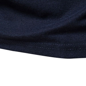 Chemises polos brodées d'été pour hommes Chemise à manches courtes Top Casual Men Breathable Light Polo Shirt Breathable Wholesale - Product Image 3