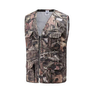 Gilet à fermeture éclair sans manches avec poche boutonnée pour homme Meilleure vente de coton Outclass pour l'été Protection extérieure pour la pêche - Product Image 1