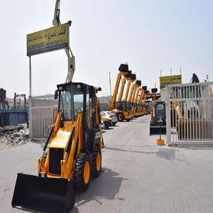 Meilleur prix pour durable JCB 1CX 3Ton chargeuse sur pneus multi-usages chargeuse-pelleteuse pour moteur de construction - Product Image 1