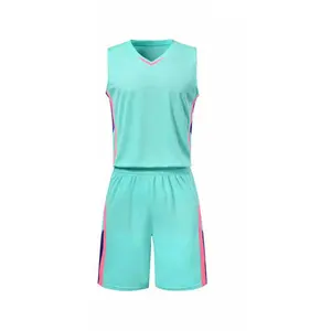 2024新款男士时尚设计专业篮球比赛穿制服库存准备发货舒适篮球制服