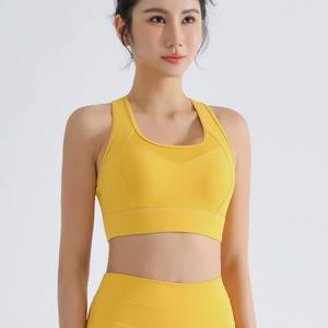 Nuevo Sujetador de gimnasio Sujetadores deportivos de alto impacto Tops de entrenamiento para mujeres Soporte completo Push Up Entrenamiento ajustable Sujetador de yoga Fitness - Product Image 2