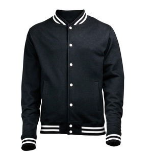 Veste rouge universitaire personnalisée vente en gros de vestes universitaires pour hommes commande en gros veste d'hiver universitaire commutable et élégante vente en gros - Product Image 2