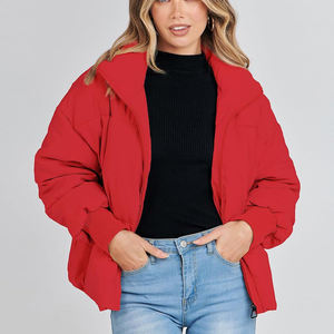 Doudoune à capuche surdimensionnée femmes rembourré chaud long manteau d'hiver élégant à la mode vêtements d'extérieur décontracté style de rue moderne - Product Image 5