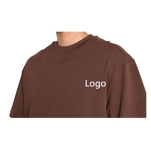 Professional Custom Logo Heavy Weight <b>T</b>-<b>Shirts</b> 280 GSM Thick Cotton Oversized Blank 100% Cotton <b>T</b>-<b>Shirts</b> - Product Image 3