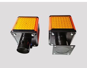 Luci Solari Lampeggianti Gialle per Traffico, Luci ad Alta Velocità per Intersezioni, Luci di Avvertimento per Nebbia e Sicurezza - Product Image 5