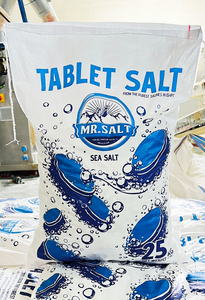Sel de mer MR, chlorure de sodium de qualité industrielle, blanc, comprimés de sel pour adoucisseur d'eau |   NaCl à 99,9 % de pureté |   CAS 7647-14-5 |   ISO - Product Image 4