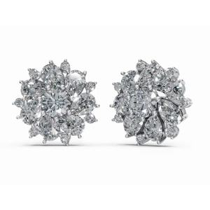 Pendientes de Diseño de Oro de 9 Quilates con Radiance de Persefón, Joyería Cultivada en Laboratorio, Proveedor Mayorista de Exportación OEM - Product Image 1