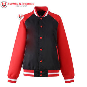 Delta Sigma Sorority Embroidered Women Greek Letters Satin jacket | Sorority Embroidery Ladies Custom Made Satin Bomber Jacket - Product Image 2