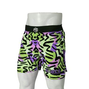 Short MMA pour homme jym workout NO GI bjj jiu-jistu short de jogging et de combat pour homme imprimé par sublimation pour quantité minimale de commande bas - Product Image 1